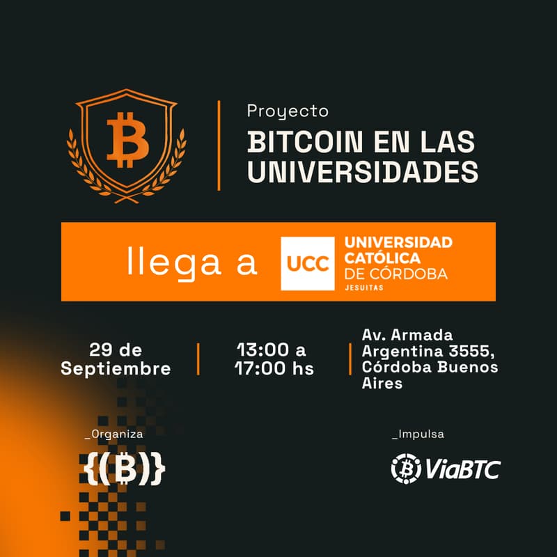 Cover Image for Bitcoin en las Universidades en Universidad Católica de Córdoba