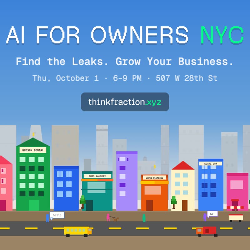 Cover Image for AI for Owners NYC: Find the Leaks in Your Business