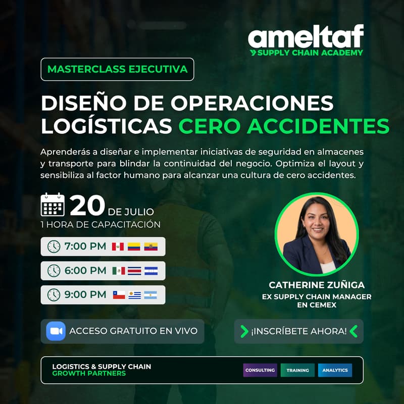Cover Image for Diseño de Operaciones Logísticas Cero Accidentes