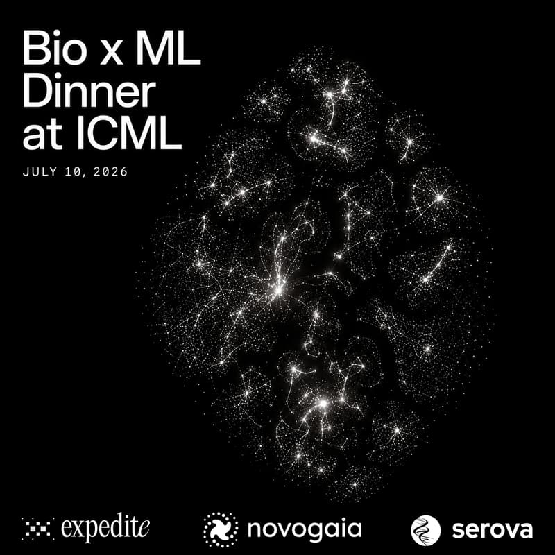 Cover Image for MLxBio Dinner at ICML