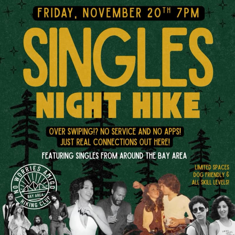 Cover Image for SINGLES NIGHT HIKE 🥾 🔦 ❤️