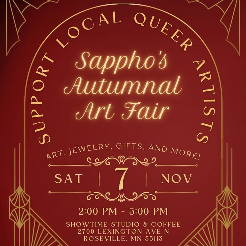 Cover Image for Sappho's Autumnal Art Fair 🍂💛🍂