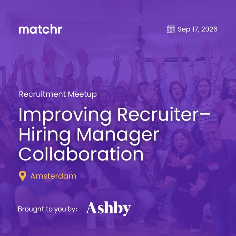 Cover Image for Recruitment Meetup: Improving Recruiter–Hiring Manager Collaboration