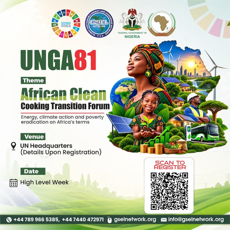 Cover Image for UNGA 81( African Clean Cooking Transition)