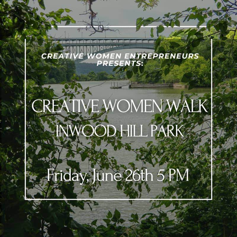 Cover Image for Creative Women Walk: Inwood Hill Park