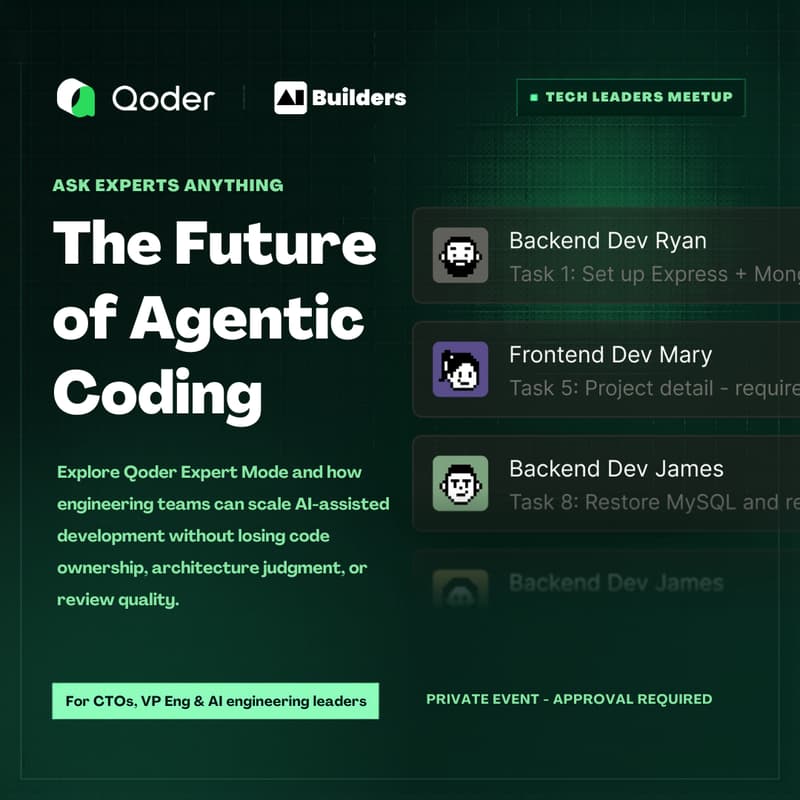 Cover Image for Ask Experts Anything: The Future of Agentic Coding with Qoder