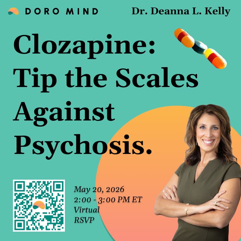 Cover Image for Clozapine: Tip the Scales Against Psychosis.