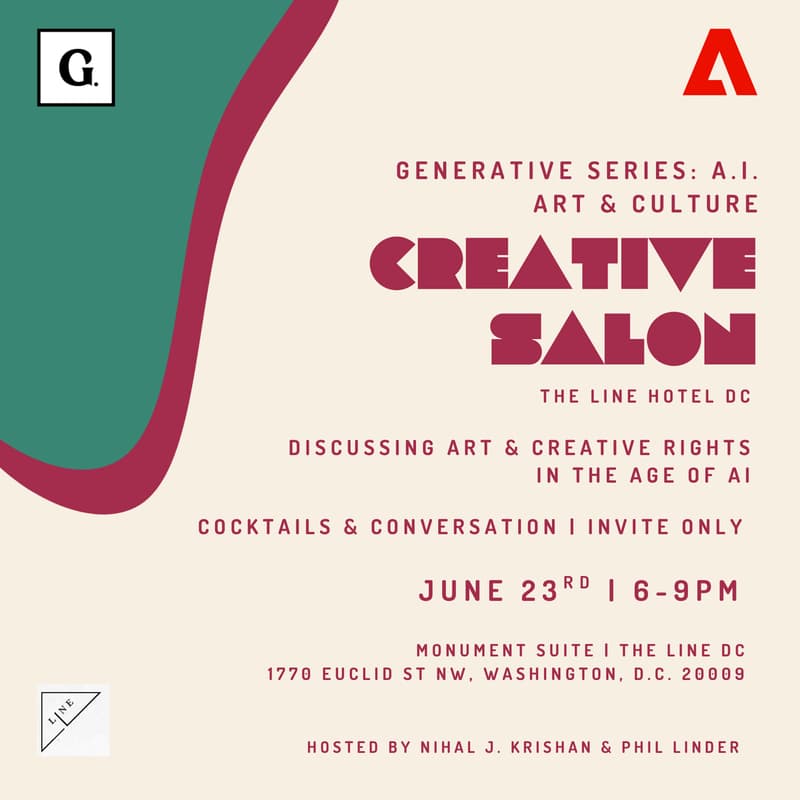 Cover Image for Generative Series: Creative Rights Salon — supported by Adobe (Invite Only)
