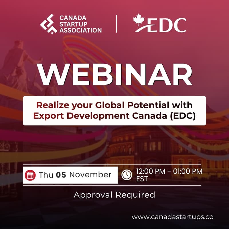 Cover Image for CSA Webinar: Realize your Global Potential with Export Development Canada (EDC)