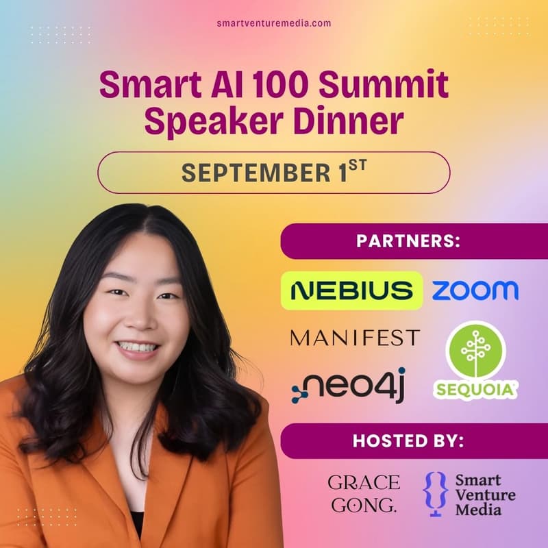 Cover Image for Smart AI 100 Summit Speaker Dinner