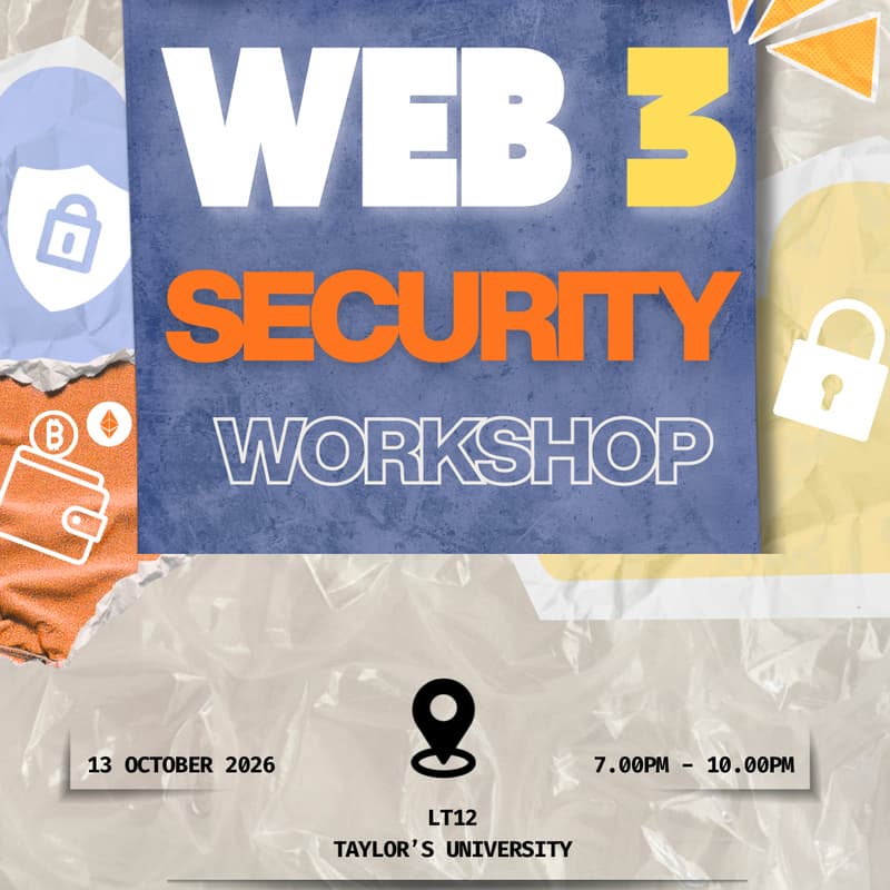 Cover Image for Web3 Security Workshop: Learn, Spot & Protect