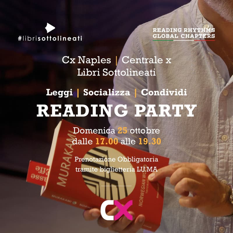Cover Image for Reading Party Napoli: domenica 25 ottobre