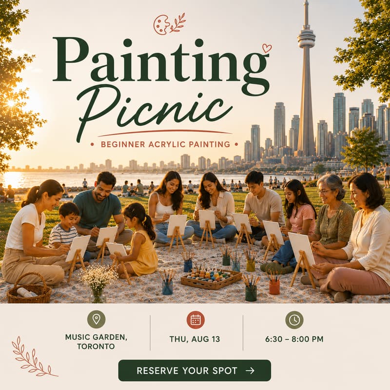 Cover Image for Beginner Painting Picnic