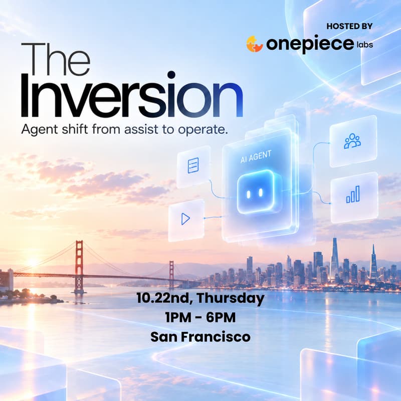 Cover Image for The Inversion - AI Week Side Event