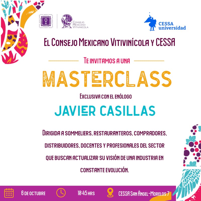 Cover Image for Masterclass "Vino Mexicano"