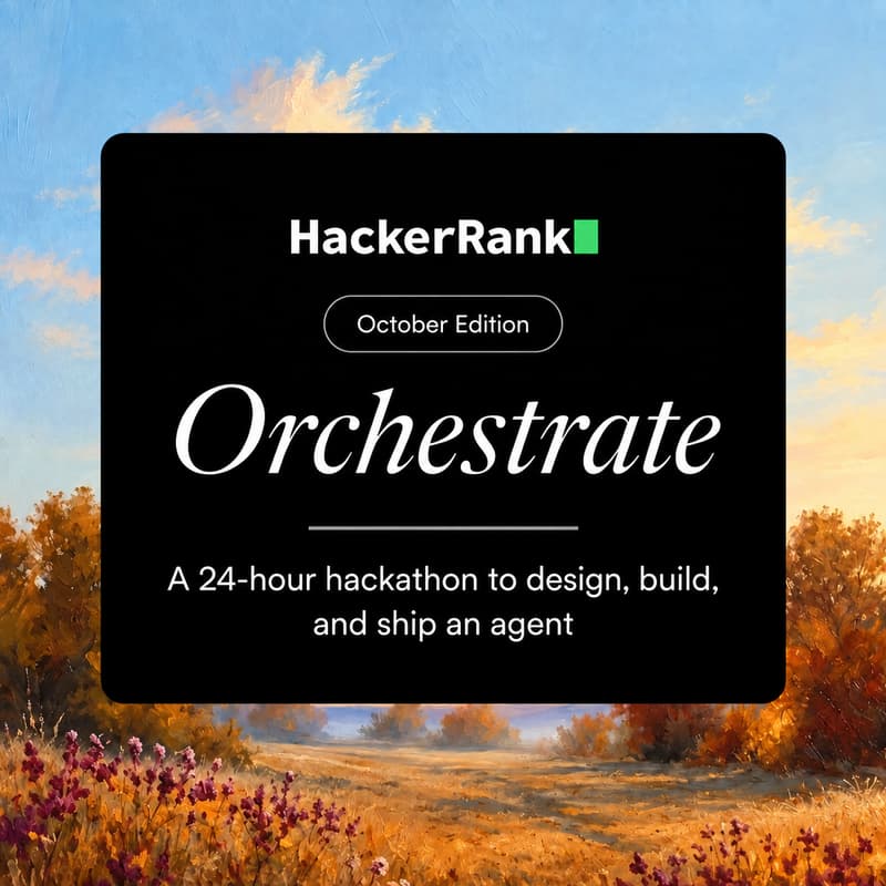 Cover Image for HackerRank Orchestrate: October Edition