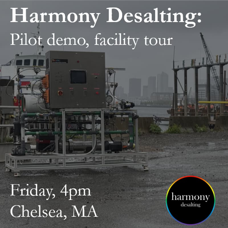 Cover Image for Harmony Desalting - pilot demo, facility tour