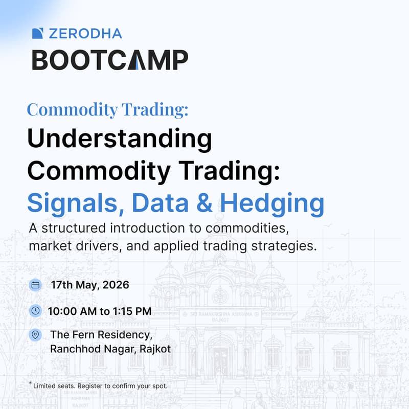 Cover Image for Zerodha Bootcamp - Rajkot Edition