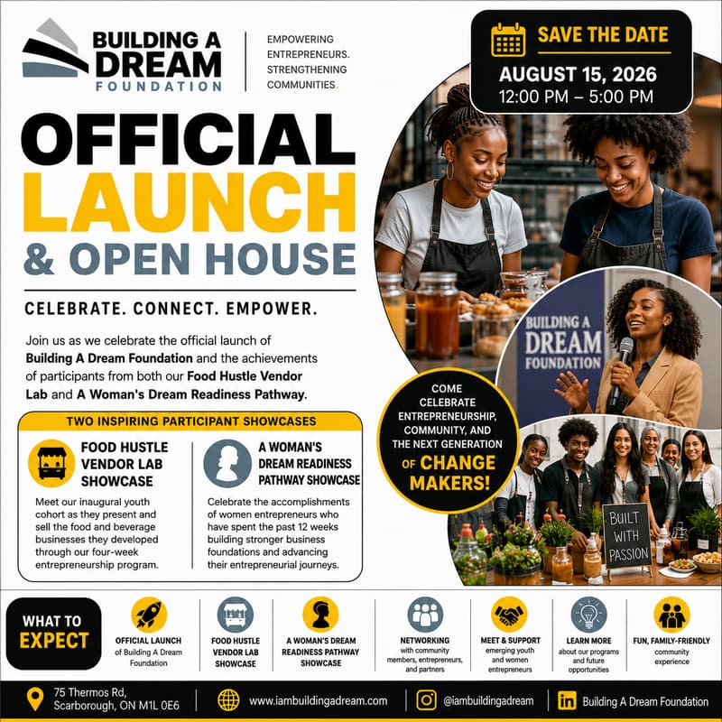 Cover Image for Building A Dream Foundation Official Launch & Open House