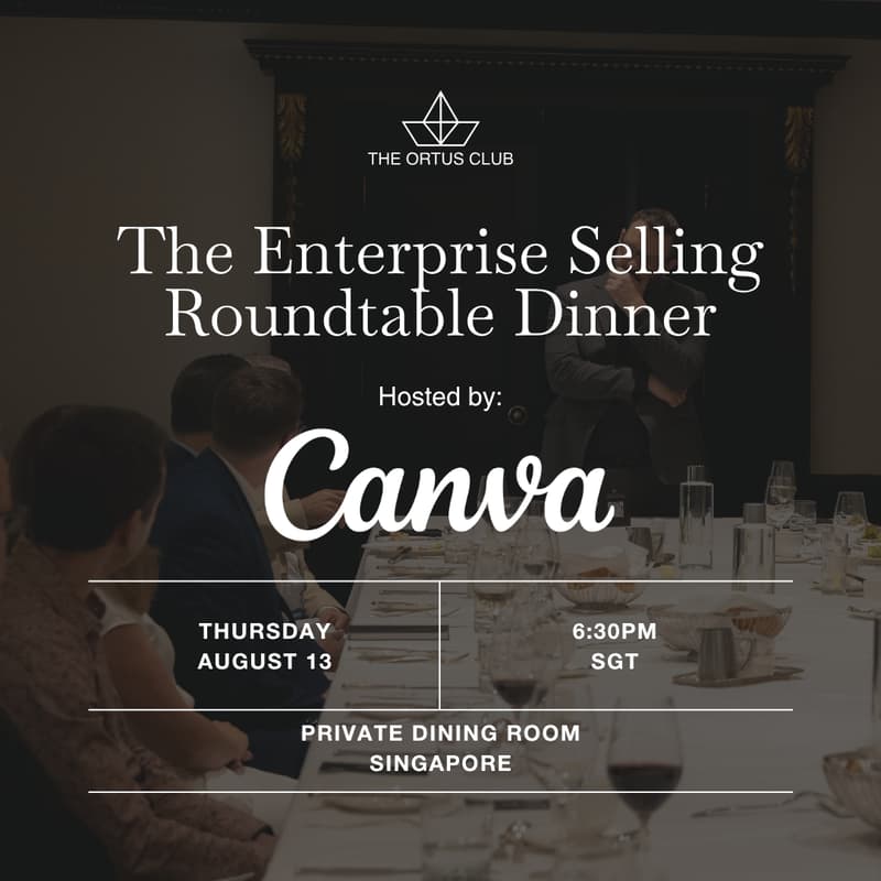 Cover Image for The Enterprise Selling Roundtable Dinner