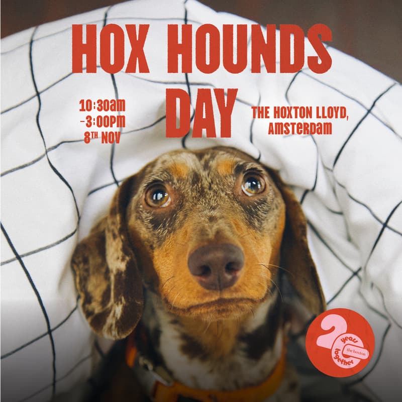 Cover Image for Hox Hounds Day at The Hoxton Lloyd, Amsterdam