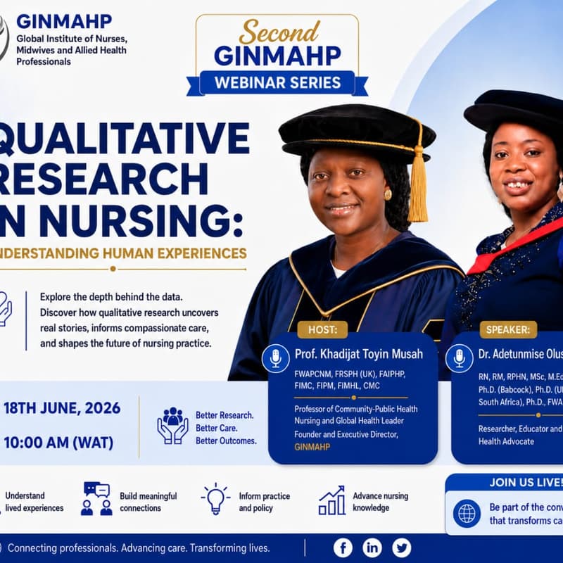 Cover Image for QUALITATIVE RESEARCH IN NURSING: Understanding Human Experiences