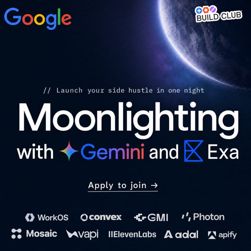 Cover Image for Moonlighting with Gemini + Exa