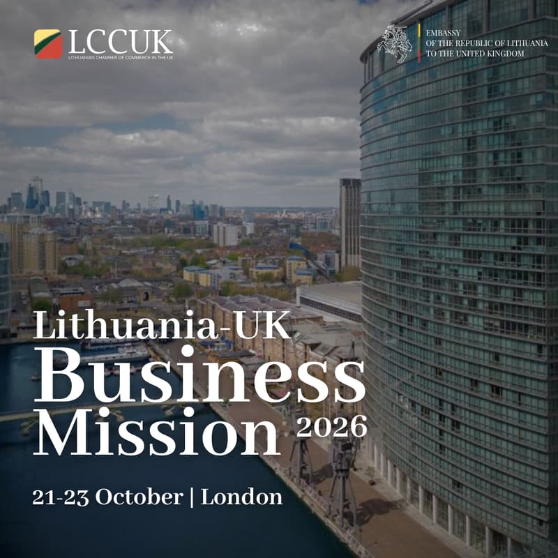 Cover Image for LITHUANIA–UK BUSINESS MISSION 2026