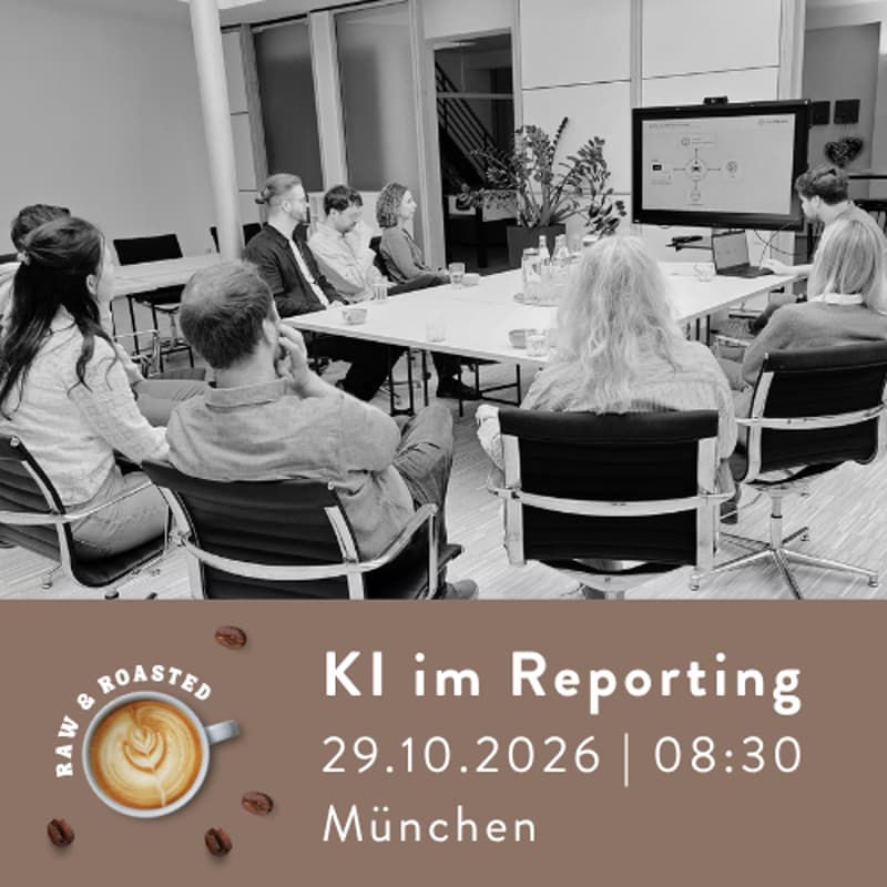 Cover Image for KI im Reporting: Dashboards, Dialog und Insights | Raw & Roasted