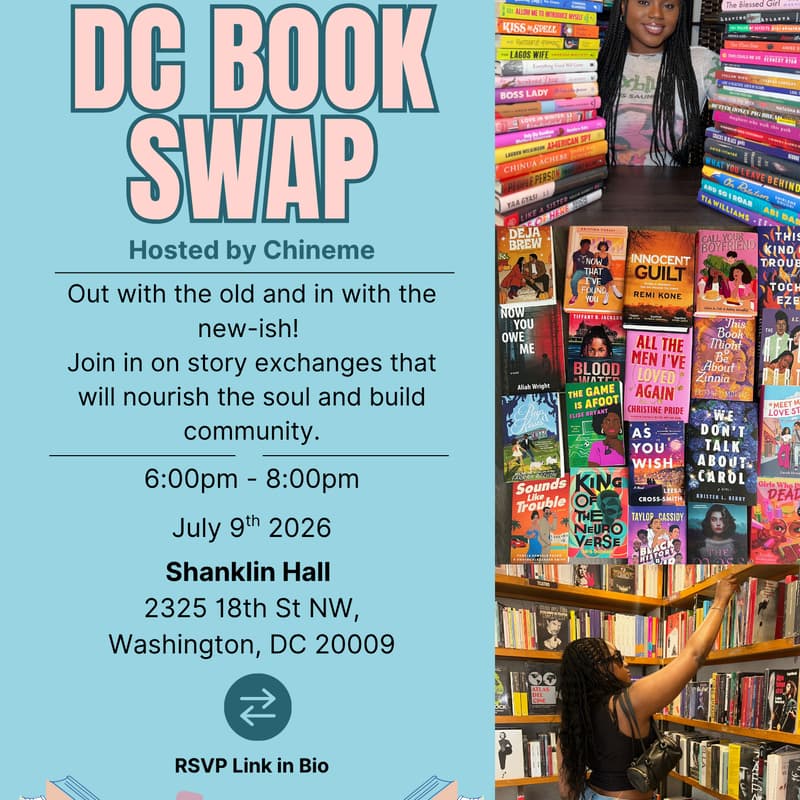 Cover Image for DC Community Book Swap 📚