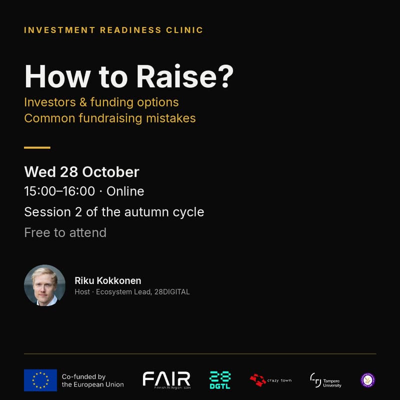 Cover Image for How to Raise? · Investors & Funding Options · Common Fundraising Mistakes