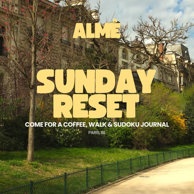 Cover Image for Sunday Reset : Coffee, Walk & Sudoku Journal
