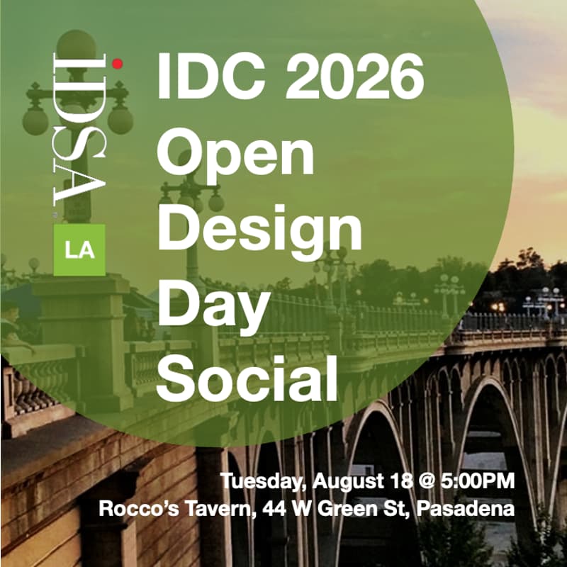 Cover Image for IDSA LA: IDC 2026 Open Design Day Social