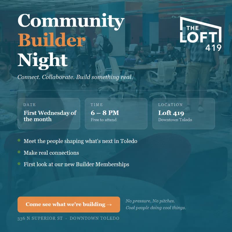 Cover Image for Community Builder Nights
