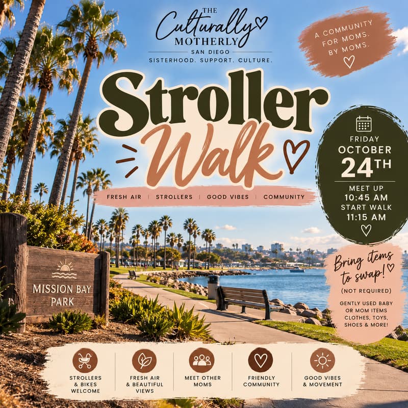 Cover Image for Stroller walk 🧘🏽♀️