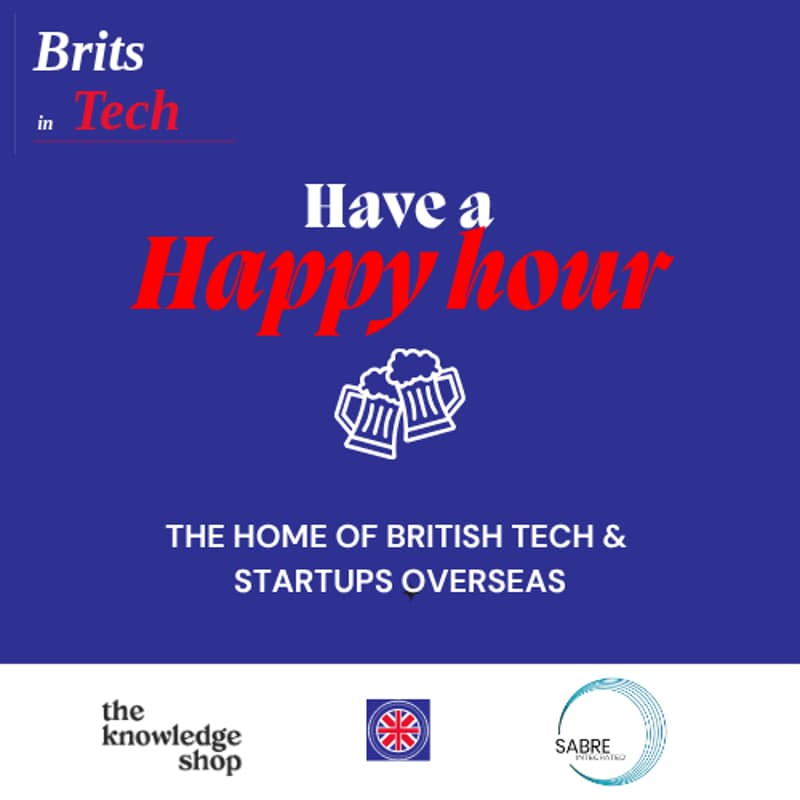 Cover Image for Brits in Tech & Startups - Happy Hour