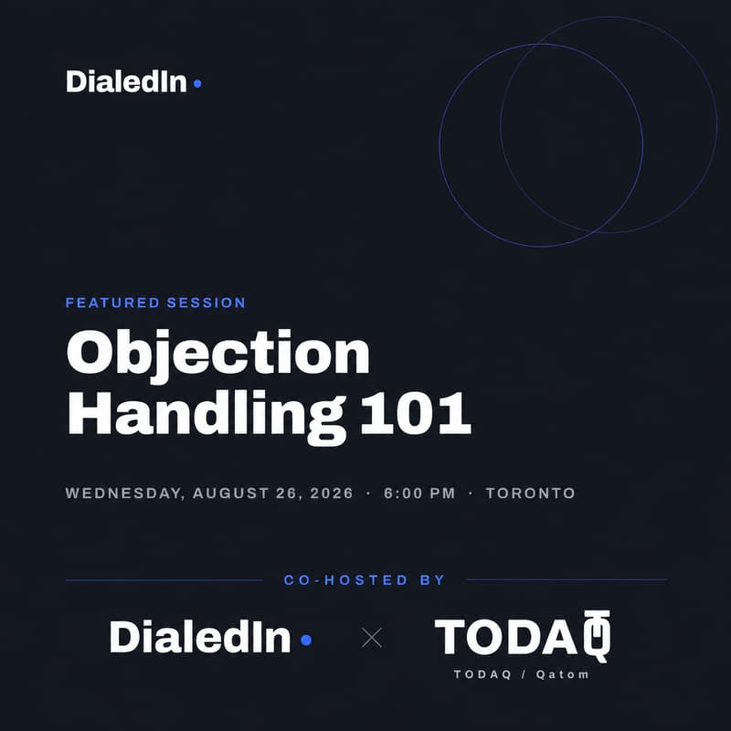 Cover Image for DialedIn: Objection Handling 101
