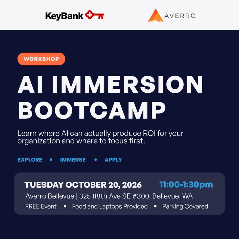 Cover Image for AI Immersion Bootcamp | Averro + KeyBank