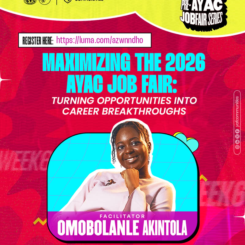 Cover Image for Maximizing the 2026 AYAC Job Fair: Turning Opportunities into Career Breakthroughs