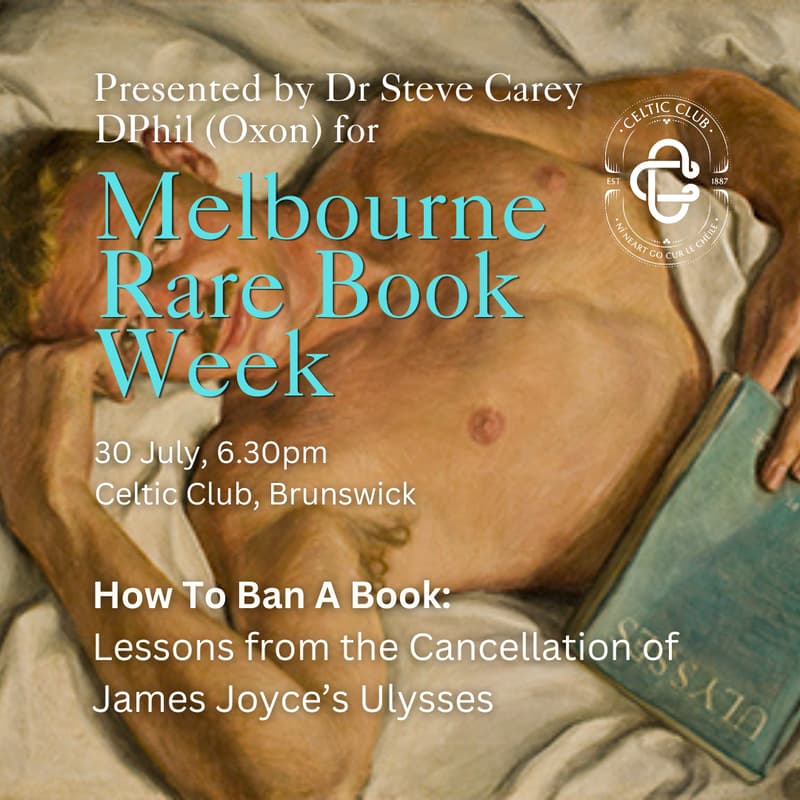 Cover Image for How To Ban A Book: Lessons from the Cancellation of James Joyce’s Ulysses