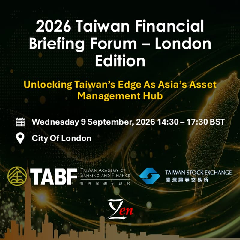 Cover Image for 2026 Taiwan Financial Briefing Forum - London Edition