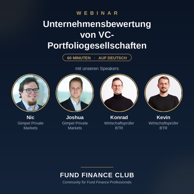 Cover Image for Bewertung von VC-Portfoliogesellschaft mit Gimpel Private Markets & BTR