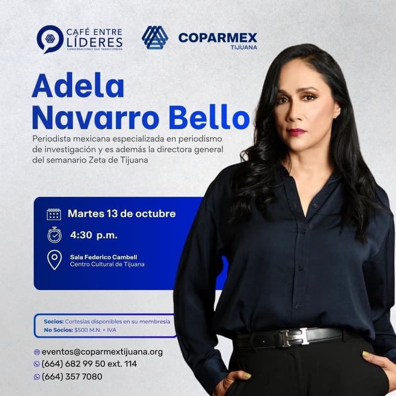 Cover Image for Café entre Líderes con Adela Navarro