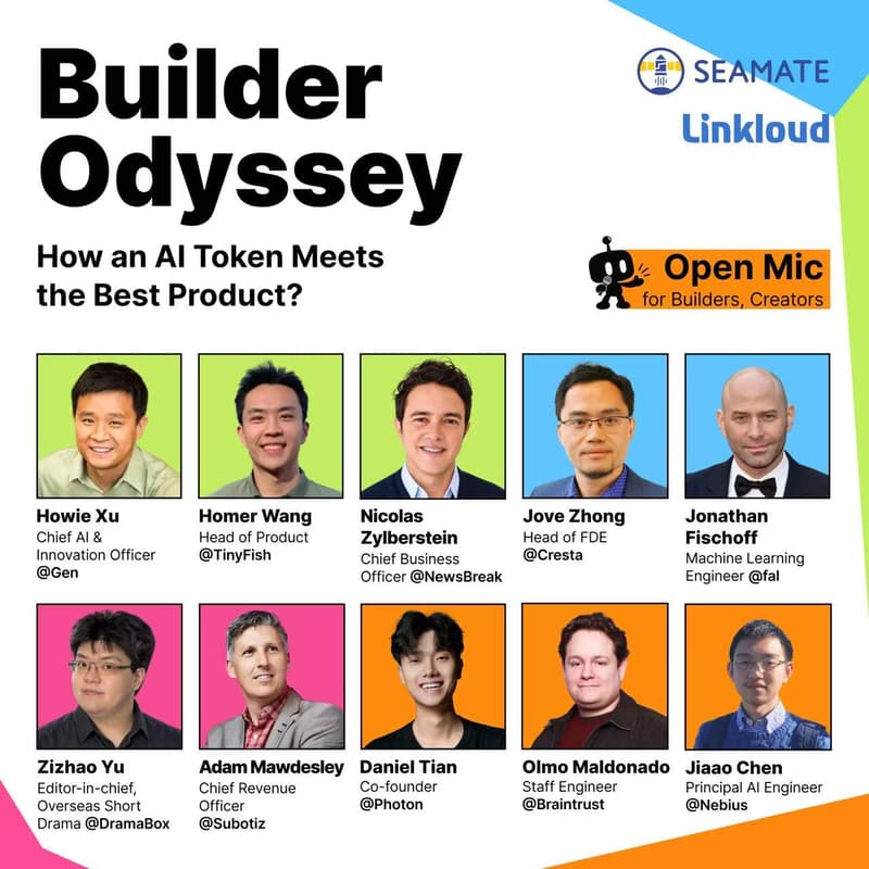 Cover Image for Builder Odyssey: AI Infra, Multimodal & FDE | Founder Demos & AI Film Showcase