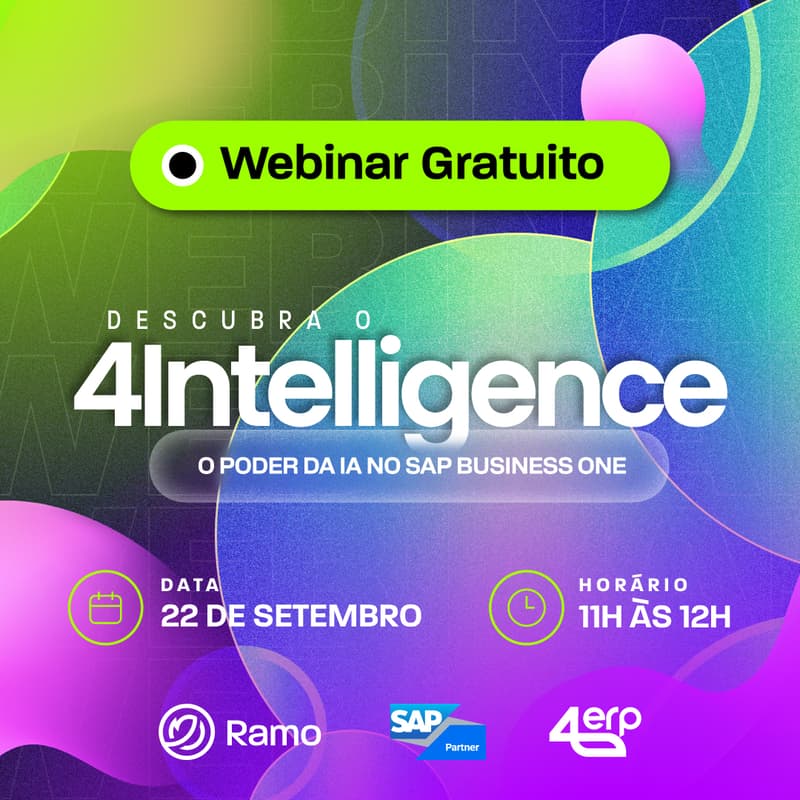 Cover Image for Descubra o 4Intelligence + o poder da IA no SAP Business One