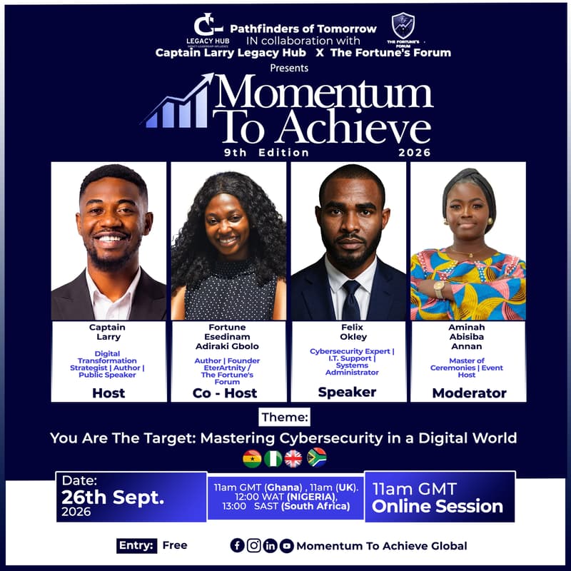 Cover Image for Momentum To Achieve – 9th Edition | You are the Target: Mastering Cybersecurity in a Digital World