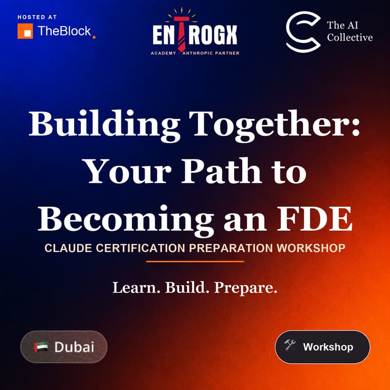 Cover Image for Building Together: Your Path To Becoming An FDE (w/ The AI Collective)