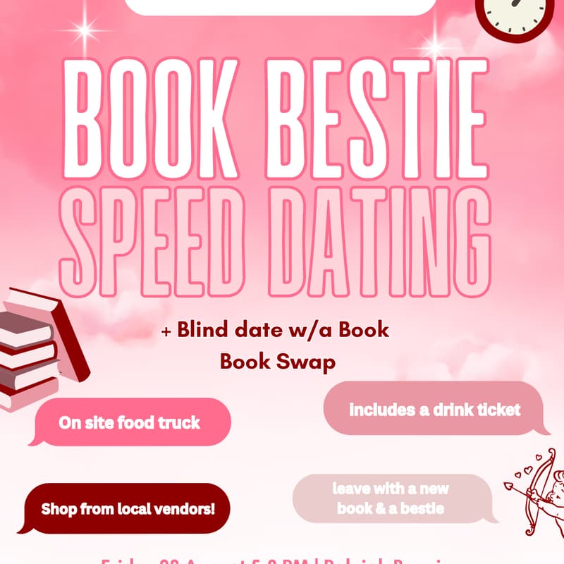 Cover Image for Book BFF 📚💌⏱️ - Book Bestie Speed Dating