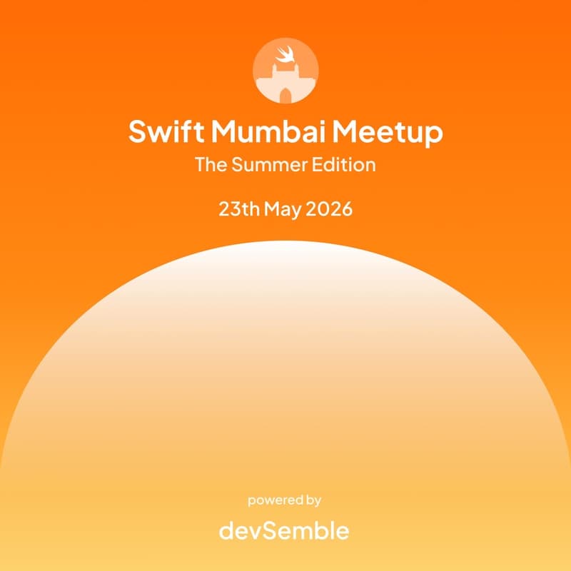 Cover Image for Swift Mumbai Meetup - Summer Edition