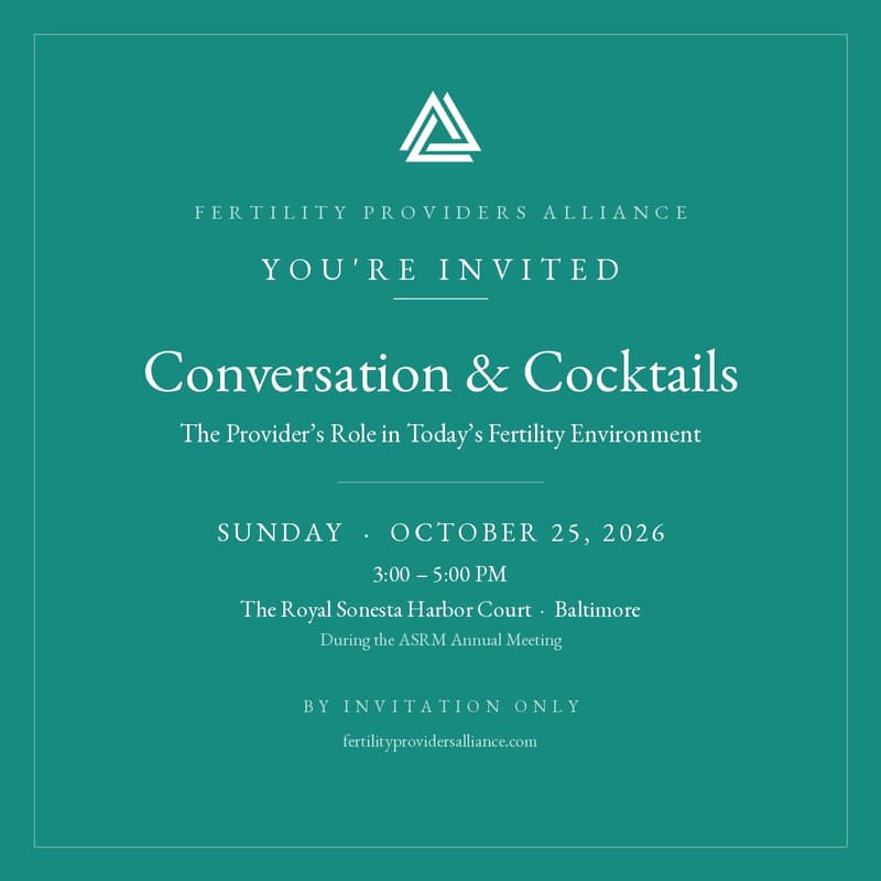 Cover Image for Conversation & Cocktails: The Provider's Role in Today's Fertility Environment